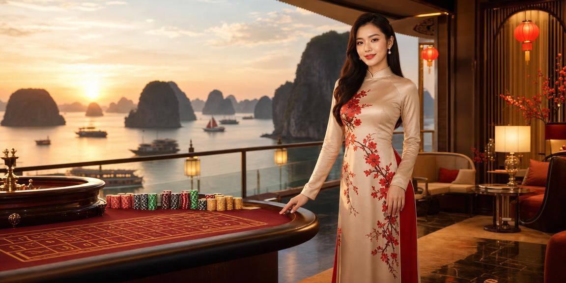 Khung cảnh lễ hội cá cược ở Hạ Long