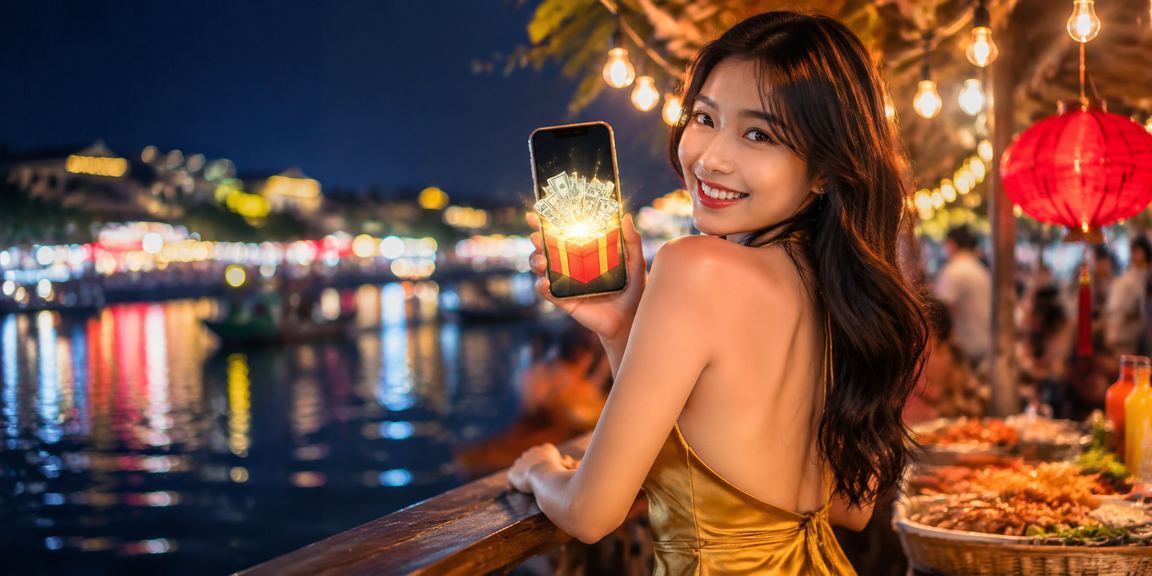 Giao diện đăng ký tài khoản trên app casino di động
